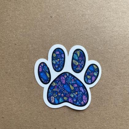 Paw Print Sticker | Dog Sticker | P..