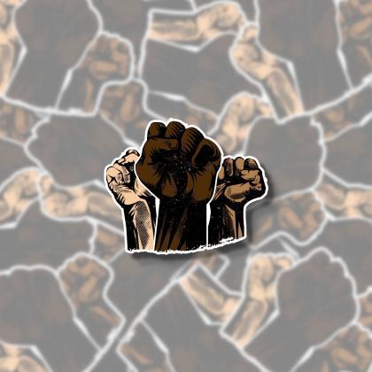 Power Fists Sticker | Equality Stic..