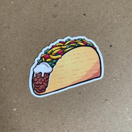 Taco Sticker | Taco Tuesday Sticker..