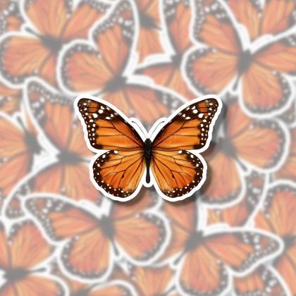 Butterfly Sticker | Monarch Sticker..
