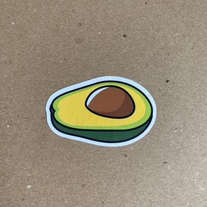 Avocado Sticker | Fruit Sticker | V..