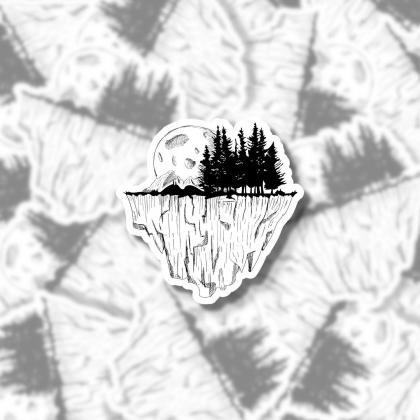 Forest Sticker | Hiking Sticker | L..