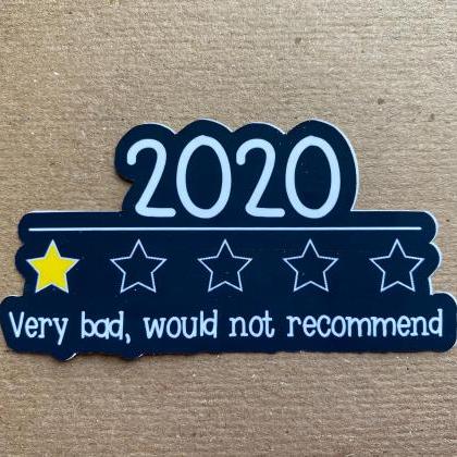2020 Sticker | Yelp Sticker | Laptop Sticker |..