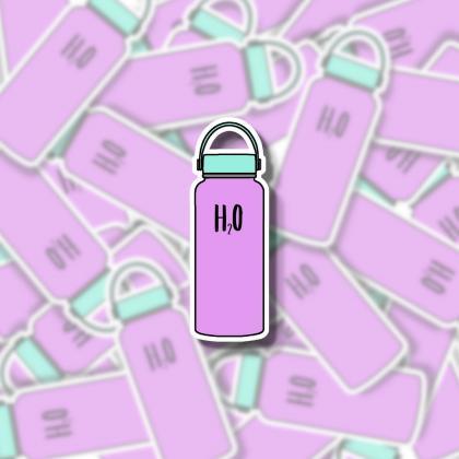 Hydro Flask Sticker | Water Bottle Sticker | H2o..