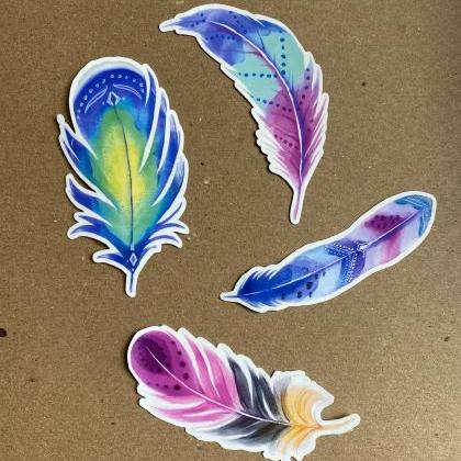 Feather Sticker Pack | Sticker Pack | Feather..