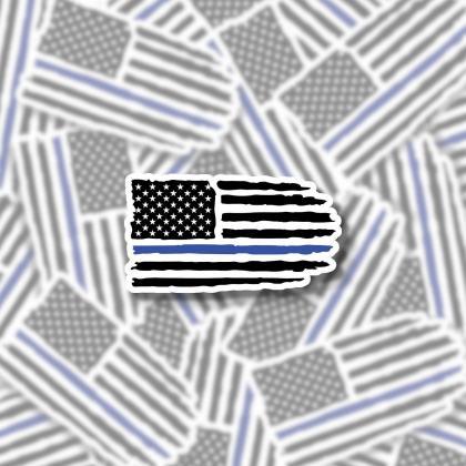 Back the Blue Sticker | Police Stic..