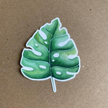Banana Leaf Sticker | Leaf Sticker | Cute Sticker..