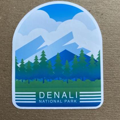 Denali National Park Sticker | Lapt..