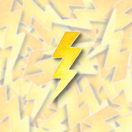 Lightning Bolt Sticker Decal | Ligh..