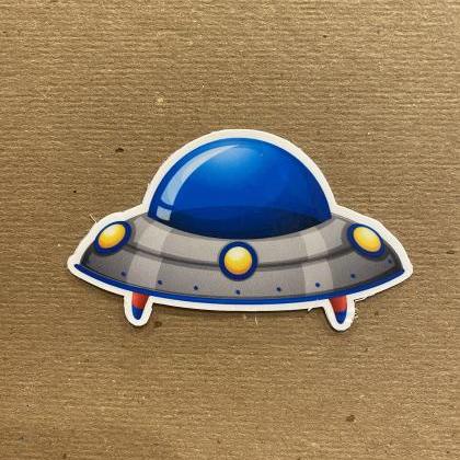 UFO Sticker Decal | Space Sticker D..
