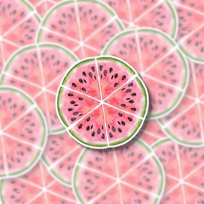 Watermelon Sticker Decal | Watercol..