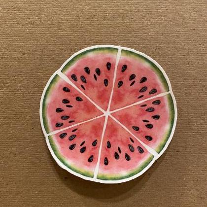 Watermelon Sticker Decal | Watercol..