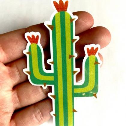 Cactus Sticker Decal | Water Bottle..