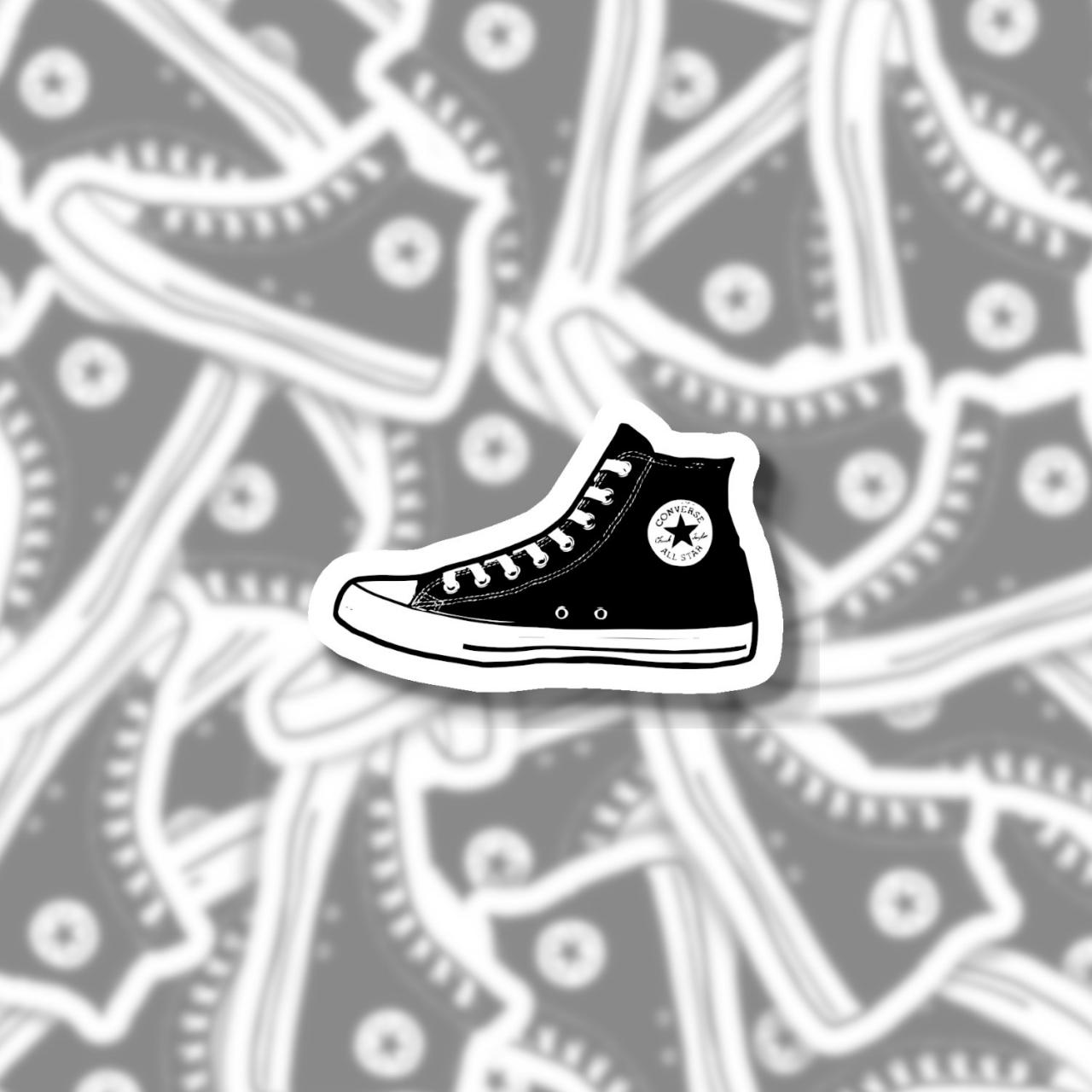 Converse Shoe Sticker All Star Sticker Sneaker Sticker Shoe Sticker Tumbler Sticker