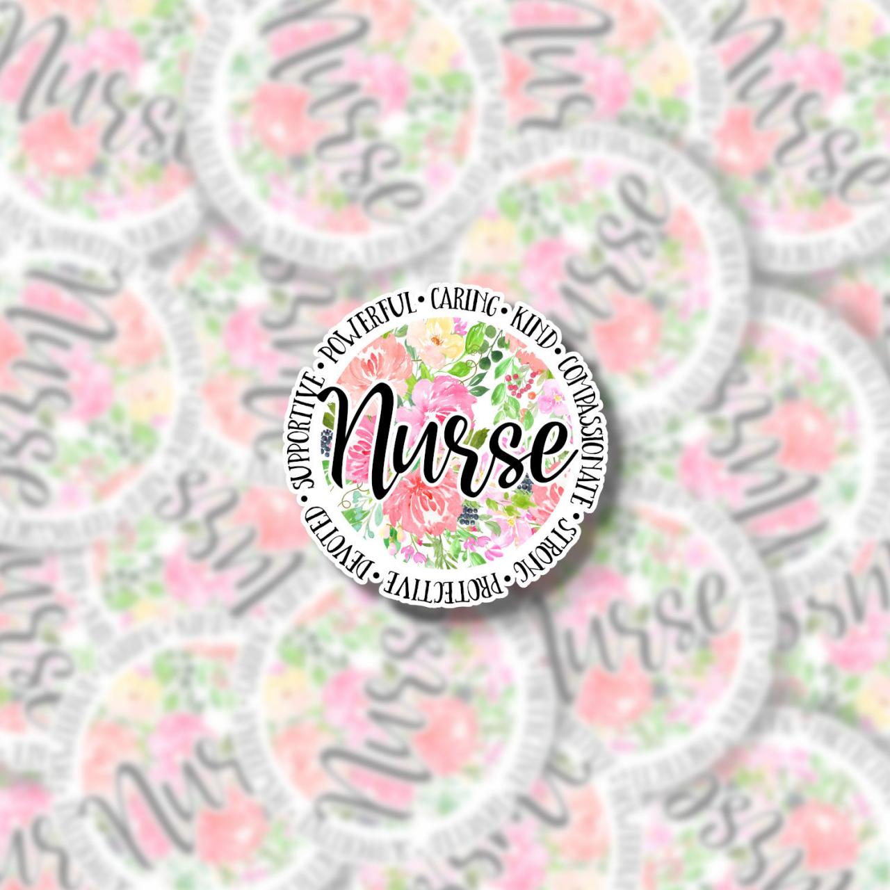 Nurse Sticker | Healthcare Sticker | Healthcare Hero Sticker | RN Sticker | LPN Sticker | Nursing Student Sticker | Laptop Sticker